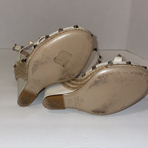 Valentino Rockstud Wedges - Picture 8 of 9